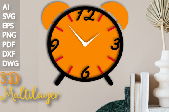 3D Vintage Clock SVG: A Branding Review