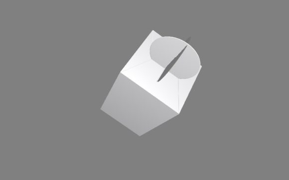 Gift Box Disk Closure: 3D SVG for Gift Boxes