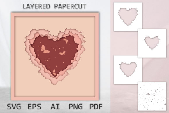 Hearts: 3D SVG Shadow Boxes for Branding