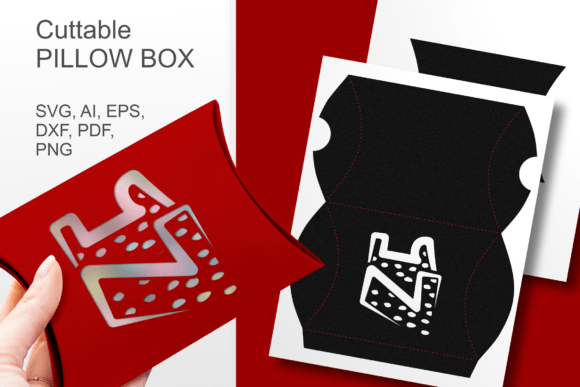 Number 17 Pillow Gift Box Template SVG Review