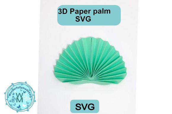 Palm Spear SVG: 3D Shapes for Crafters