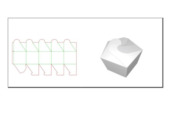 Pentagonal Box 3D SVG Shapes Review