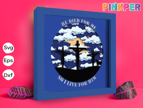 People Crucified Papercut Light Box: 3D SVG Review