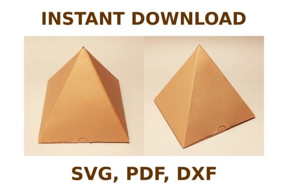 Pyramid Box Template: 3D SVG Shapes Review