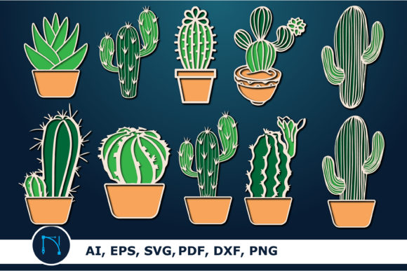 Succulent Magnets 3D SVG Shapes Review